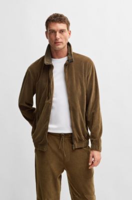 BOSS SELECTED BY BECKHAM コーデュロイジャケット BOSS - BOSS SELECTED BY BECKHAM stretch-corduroy jacket - Light Green