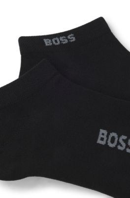 Lot de deux paires de chaussettes, Noir