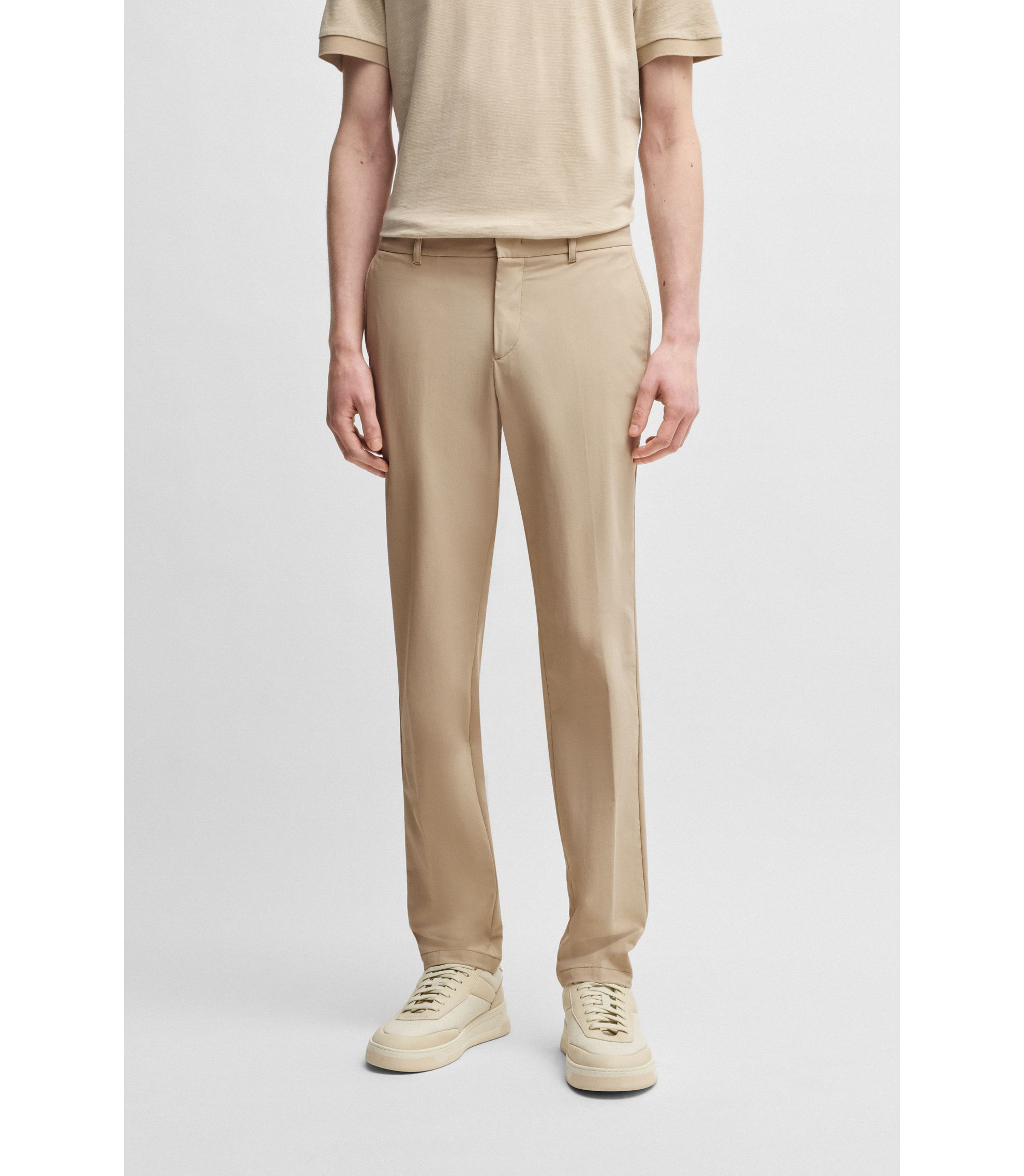 パンツ 50s rayon gaba slacks trousers beige 50s rayon gaba slacks