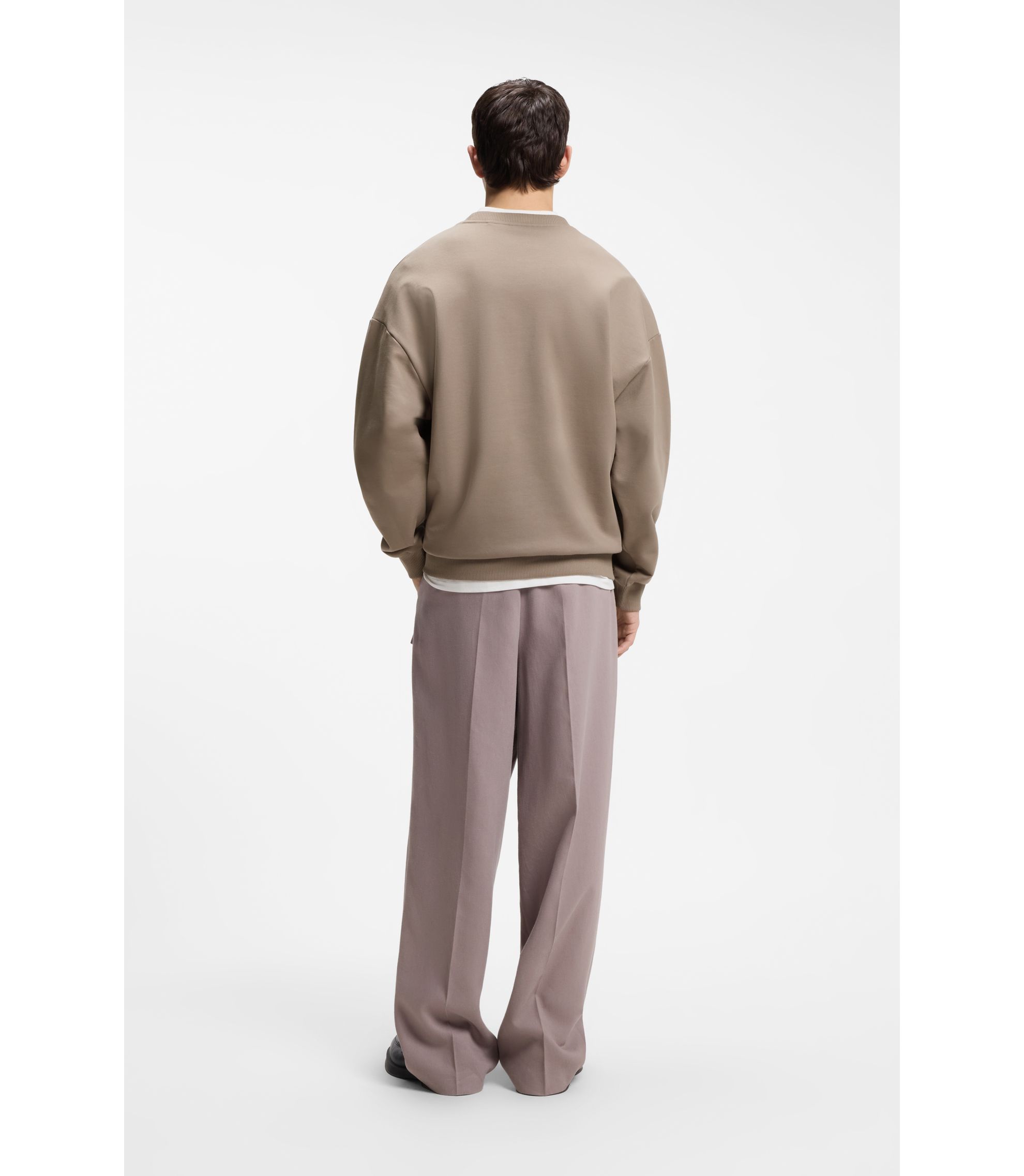 Sweat-shirt Homme Hugo Boss Moutarde - Taille M/IT 50 - 100% Coton - Neuf Sans étiquettes