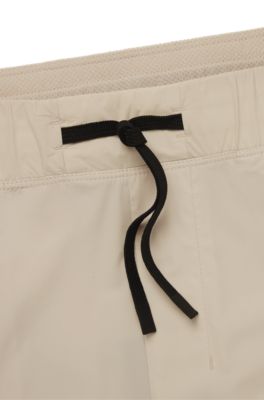 Active trousers with four-way stretch, Light Beige