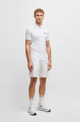 Polo Slim actif, Blanc