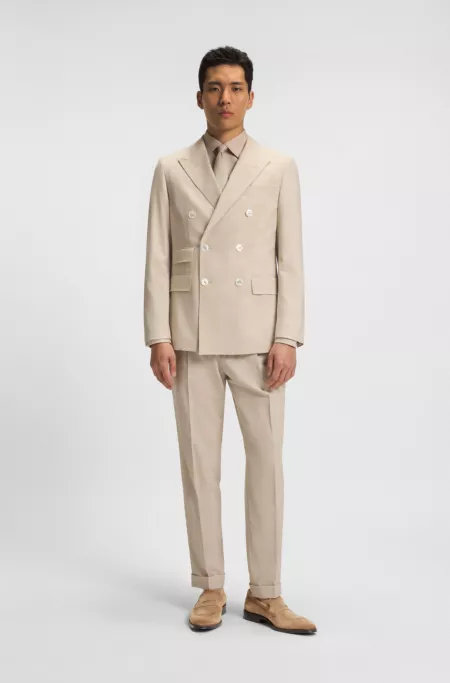 Italian-made suede loafers with penny trim