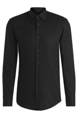 【送料&関税込】Hugo Boss Technical Fabric Shirt hbna50539245_001_100?$
