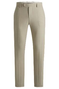 Pantalon habillé en tissu lavable très souple