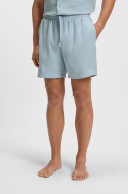 Ba&ntilde;ador en muselina de algod&oacute;n, Celeste