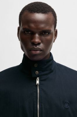  jacket with Double B monogram, Dark Blue