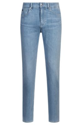 Vaqueros Delaware slim fit de denim italiano azul, Azul
