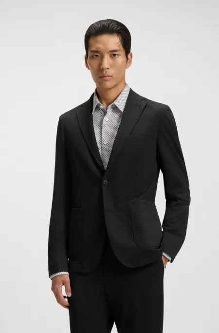Exclusive Slim fit stretch suit jackets | HUGO BOSS