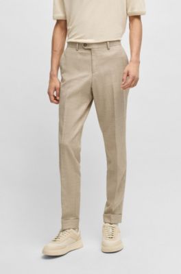 Costume deux pi&egrave;ces en tweed &agrave; motif, Blanc