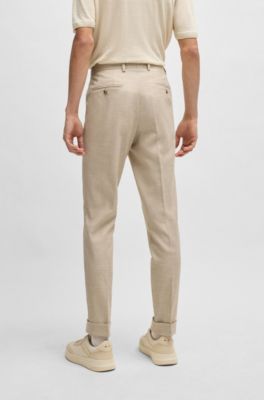 Costume deux pi&egrave;ces en tweed &agrave; motif, Blanc