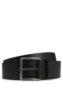 Cintur&oacute;n de piel, Negro