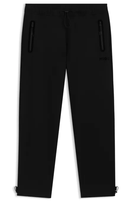 Regular-fit trousers in stretch twill