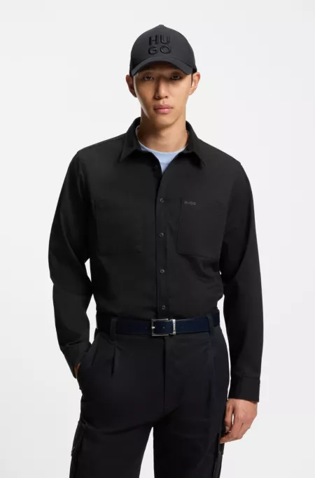 Relaxed-fit shirt in soft twill