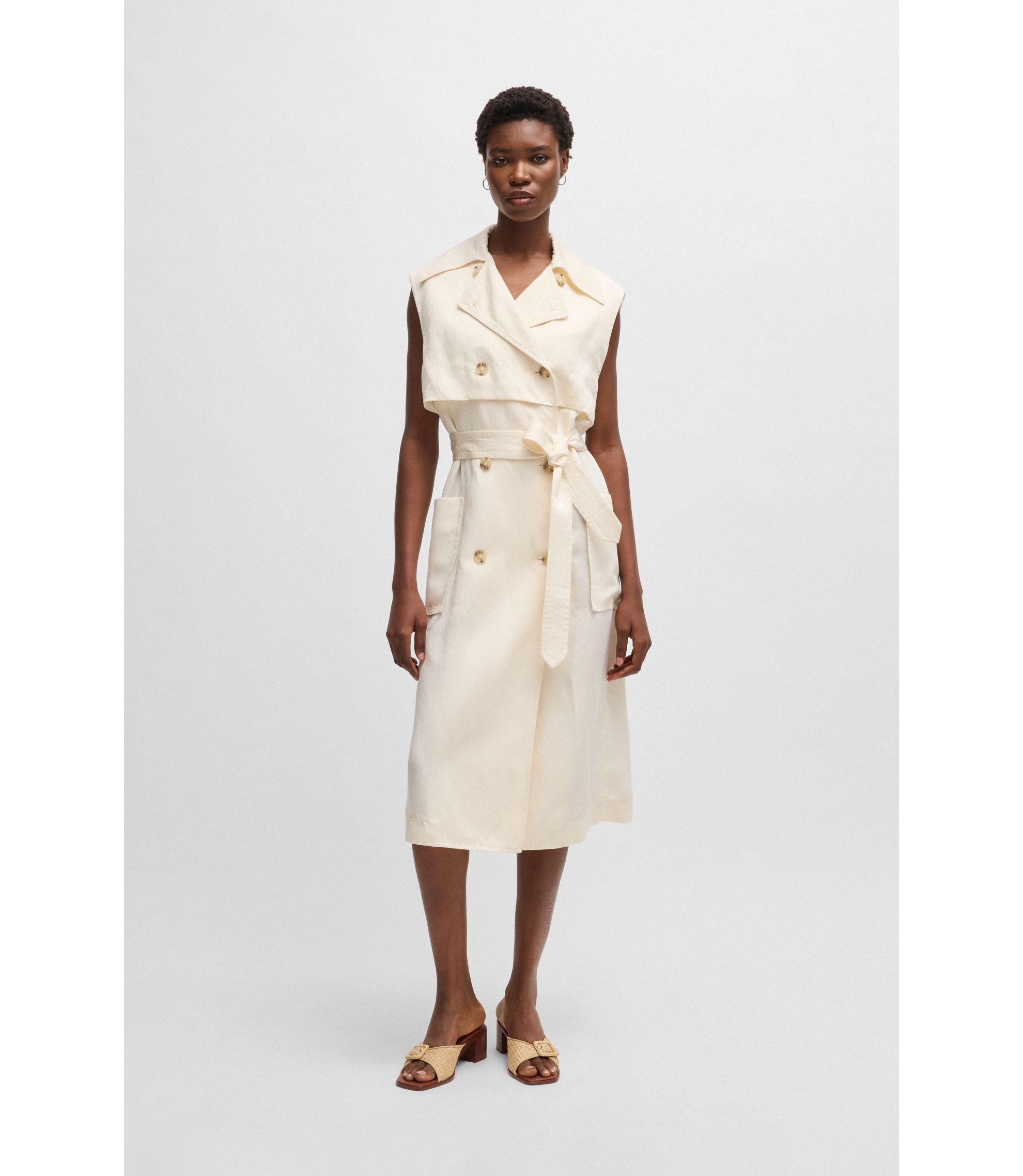 【l'or】sleeveless coat dress (beige) hbna50541418_118_350?wid=1980&