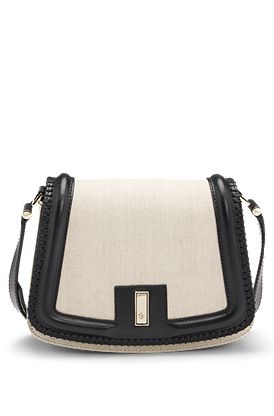 Besace Ariell avec fermoir à monogramme Double B