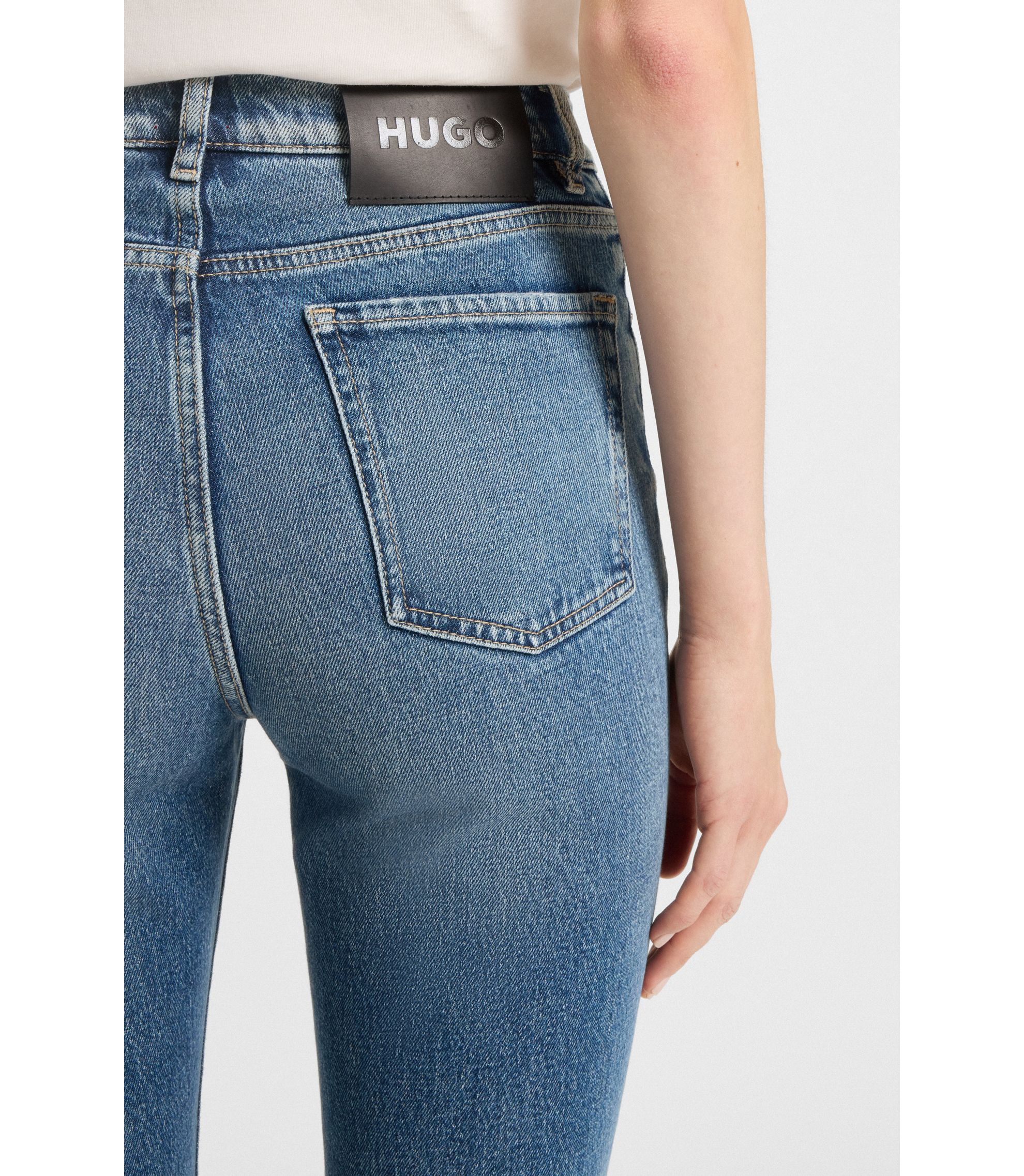 Jean Griffon Stretch Bleu - Taille 38, Neuf Avec étiquette (prix D'origine 55,50€)