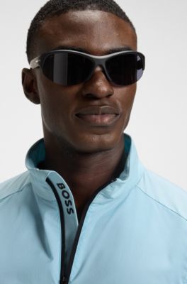 Active water-repellent gilet with quick-dry performance, Light Blue