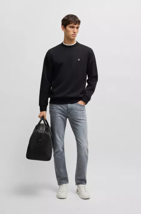 Delaware slim-fit jeans in tinted stretch denim