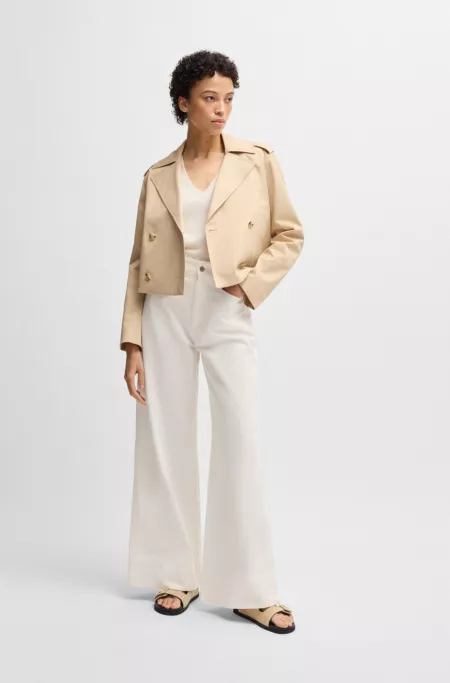 Raffia slides with buckled straps