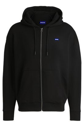 All-gender relaxed-fit hoodie in cotton terry