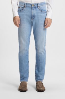 Slim-fit jeans blue comfort-stretch denim