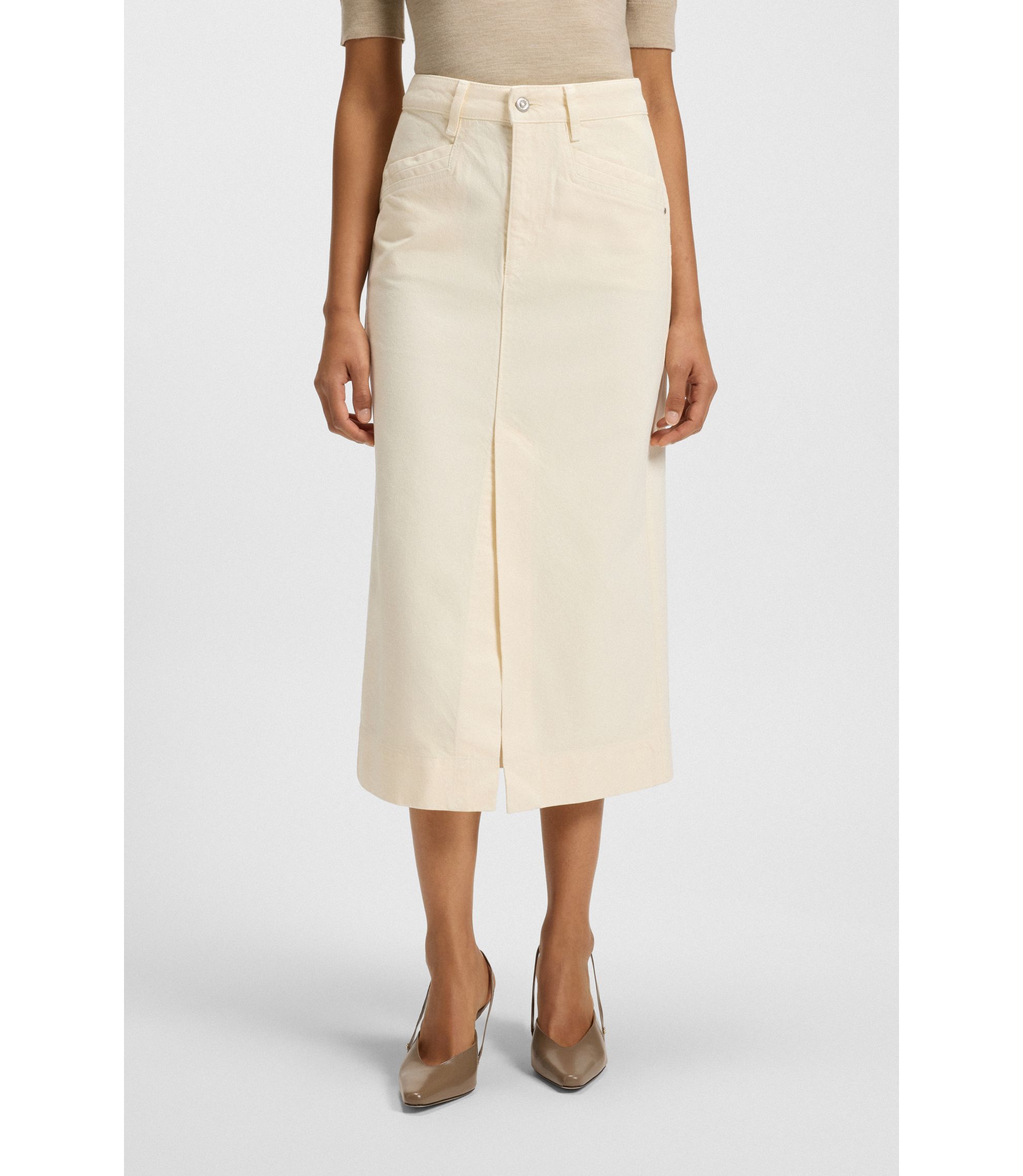 Jupe Blanche Tennis Hugo Boss - Modèle Rommy - Taille 40 - Occasion Très Bon état