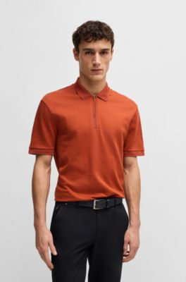 Leather belt with woven effect, Black