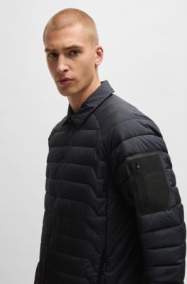 Veste d&eacute;perlante avec isolation l&eacute;g&egrave;re, Bleu fonc&eacute;