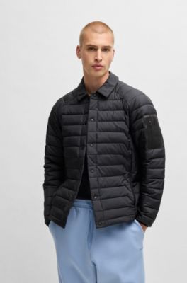 Veste d&eacute;perlante avec isolation l&eacute;g&egrave;re, Bleu fonc&eacute;