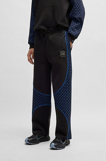 Jogging Pants in Black by HUGO BOSS | Men Jogging Pants in Black by HUGO BOSS | Men