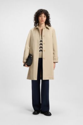 Wool-cashmere sweater with block stripes, Patterned