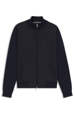 Hybrid jacket with Double B monogram, Dark Blue