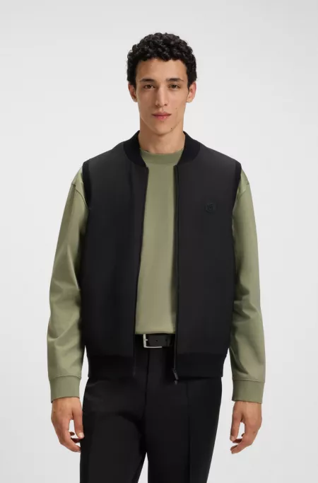 Weather-protection gilet in a regular fit