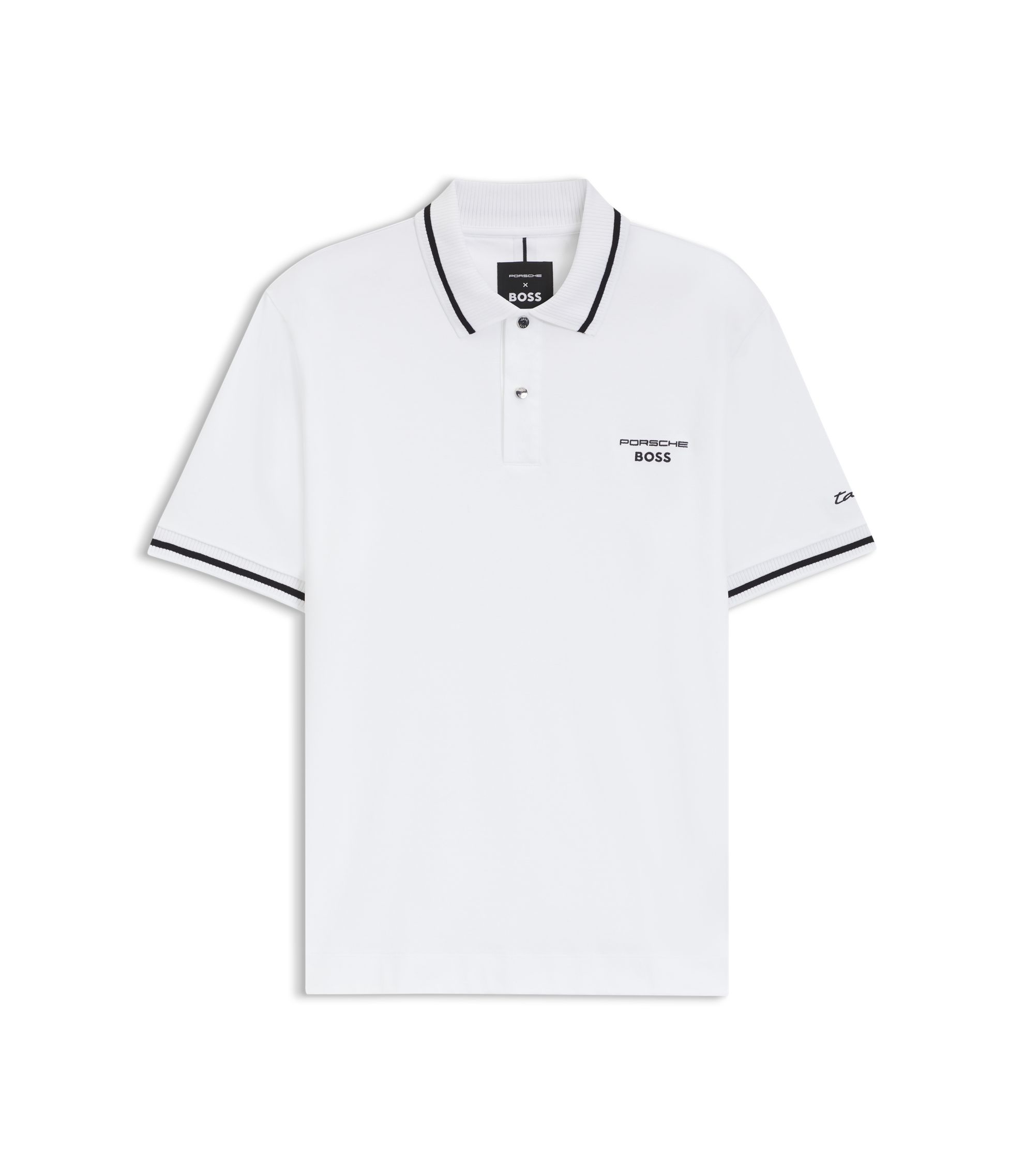 Porsche x BOSS ポロシャツ BOSS - Porsche x BOSS polo shirt in anti-perspiration cotton