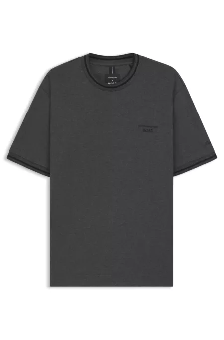 Porsche x BOSS anti-perspiration T-shirt in cotton