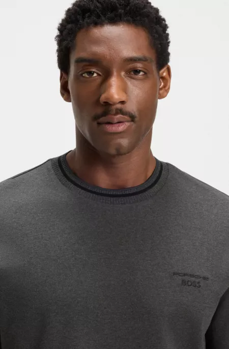 Porsche x BOSS anti-perspiration T-shirt in cotton