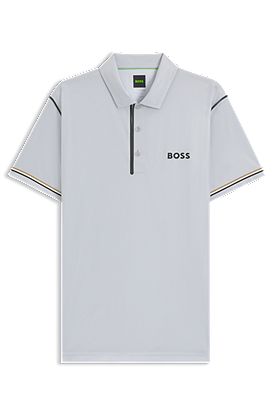 Active Paddy golf polo shirt in ripstop fabric