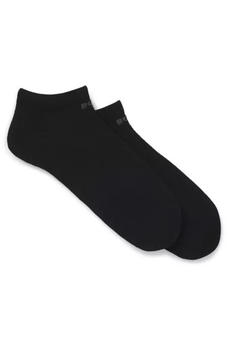 Two-pack of logo-detail socks in an ankle length