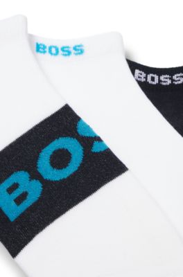 Paquete de tres pares de calcetines tobilleros en mezcla de algod&oacute;n, Fantas&iacute;a