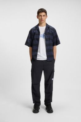 Logo-artwork T-shirt in cotton jersey, White