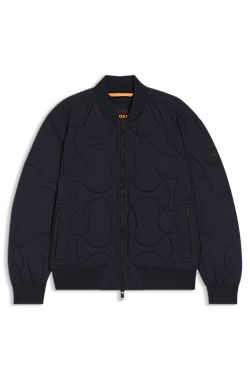 Veste déperlante à matelassage motif losange