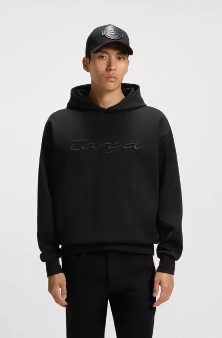 Porsche x BOSS hoodie with Targa logo