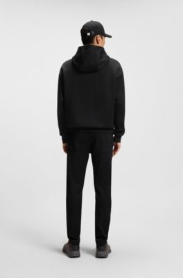 Porsche x BOSS hoodie with Targa logo, Black