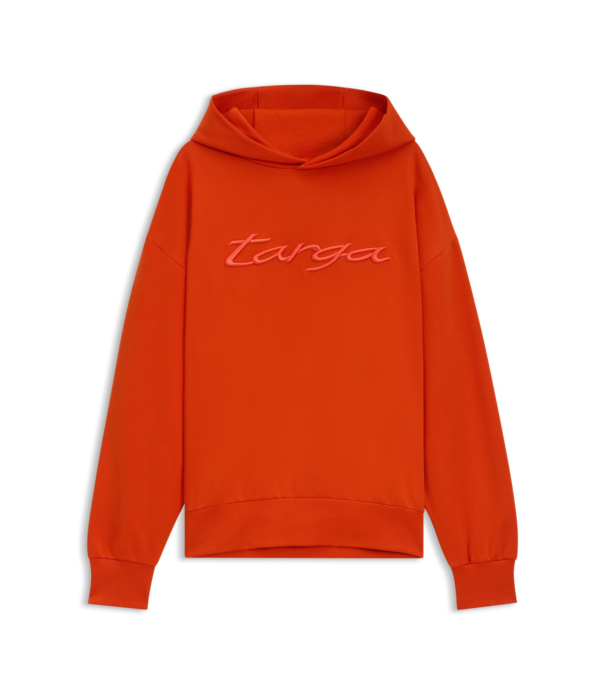 BOSS - Porsche x BOSS hoodie with Targa logo - Dark Orange