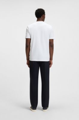 Logo-artwork T-shirt in cotton jersey, White