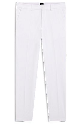 Slim-fit pants in four-way stretch fabric