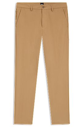 Pantalon Slim en coton stretch mélangé