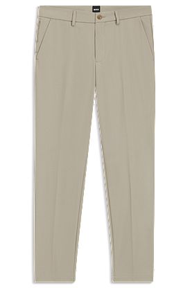 Slim-fit pants in a stretch-cotton