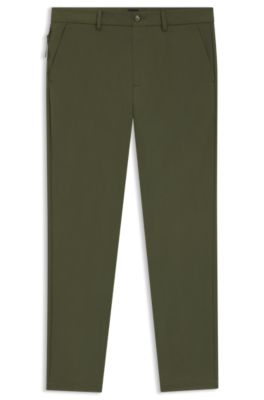 Pantalones slim fit en tejido multiel&aacute;stico, Cal